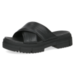 Klapki czarne Velvet   [27207-20-040]