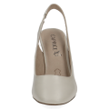 Czółenka bez pięty Caprice Twiggy beżowe – lekkie i wygodne slingbacki ze skóry naturalnej. Miękka wkładka zapewnia komfort przez cały dzień, a ponadczasowy beżowy kolor i elegancki fason doskonale uzupełnią codzienne oraz wyjątkowe stylizacje.