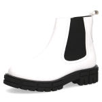 Botki białe lakierowane Nikita  [25461-27-122]