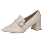 Czółenka kremowe Gillian  [22404-42-140]