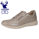 Buty sportowe beżowe Peggy ze skóry jelenia  [23750-42-312]