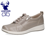 Buty sportowe beżowe Vera ze skóry jelenia  [23752-42-312]