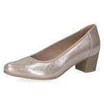 Czółenka beżowe/metallic Tatiana [22308-42-341]