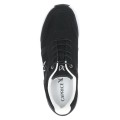 Sportowe czarne sneakersy Caprice. Sznurowana cholewka zapewnia wygodne dopasowanie, a innowacyjna technologia CLIMOTION w elastycznej podeszwie dba o doskonałą amortyzację, elastyczność i optymalny mikroklimat stóp.