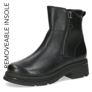 Botki czarne Delia [25427-43-022]