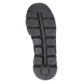 Sportowe czarne sneakersy za kostkę Caprice z membraną wodoodporną. Połączenie sznurowania i zamka ułatwia zakładanie, a innowacyjna technologia CLIMOTION zapewnia wybitną amortyzację, elastyczność oraz idealny mikroklimat dla stopy.