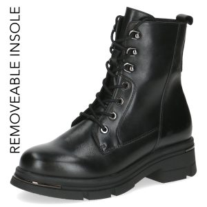 Botki czarne Delia [25218-43-022]