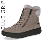 Brązowe botki zimowe z futerkiem - Daphne [26202-43-338]