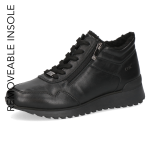 Buty zimowe sportowe - czarne Kaia - ocieplane i wodoodporne [26201-43-022]