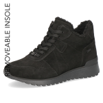 Buty zimowe sportowe - czarne Kaia - ocieplane i wodoodporne [26210-41-004] 