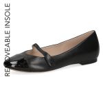 Baleriny czarne Elsa [22116-44-019]