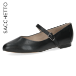 Baleriny czarne Alisa [22112-44-022]