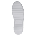 Stylowe białe sneakersy marki Peter Kaiser wykonane z wysokiej jakości skóry. Pikowane detale, złote akcenty oraz grubsza podeszwa nadają im eleganckiego, sportowego charakteru. Idealny wybór do modnych, codziennych stylizacji.