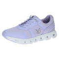 Lekkie liliowe sneakersy Caprice z innowacyjną technologią Climotion. Przewiewna siateczka oraz specjalna amortyzująca podeszwa zapewniają idealną cyrkulację powietrza i najwyższy komfort podczas codziennych aktywności.