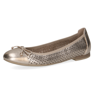 Baleriny złote Kendra  [22185-42-959]