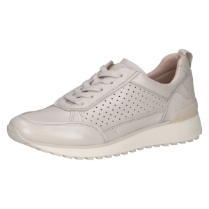 Buty sportowe z jeleniej skóry kremowe Kaia [23500-42-136]