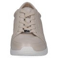 Wygodne, beżowe sneakersy damskie Caprice ze skóry naturalnej. Perforowana cholewka oraz system AIRMOTION dbają o idealną cyrkulację powietrza i miękkość na każdym kroku. Stylowy i komfortowy model idealny na co dzień.