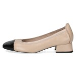 Czółenka beżowe Evita [22302-44-408]