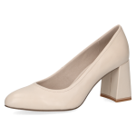 Czółenka kremowe Ashley [22404-44-170]