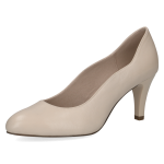 Czółenka beżowe Ashley [22402-44-170]