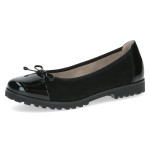 Baleriny czarne Vivian [22150-45-004]