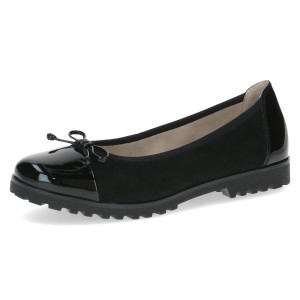 Baleriny czarne Vivian [22150-45-004]