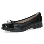 Baleriny czarne Vivian [22150-45-022]