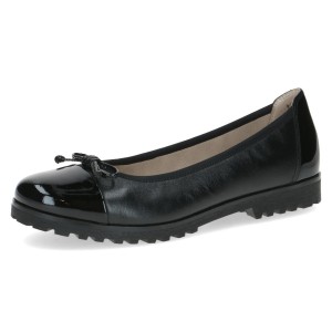 Baleriny czarne Vivian [22150-45-022]