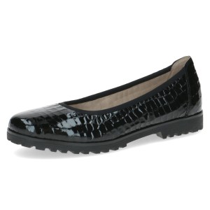 Baleriny czarne Vivian [22151-45-014]