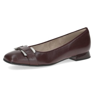 Baleriny bordowe Vanny [22101-45-540]