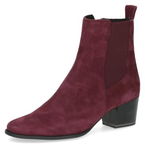 Botki bordowe Fernanda [25304-45-549]