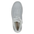 Damskie sneakersy Caprice w białym kolorze z miękkim futerkowym wykończeniem i efektowną wstawką we wzór zebry. Technologia CLIMOTION zapewnia amortyzację, elastyczność i wysoki komfort noszenia każdego dnia.