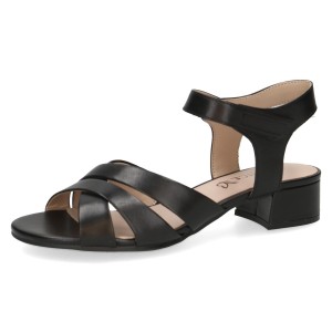 Sandały czarne Carla [28201-46-022]