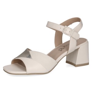 Sandały jasno kremowe Baila [28301-46-658]