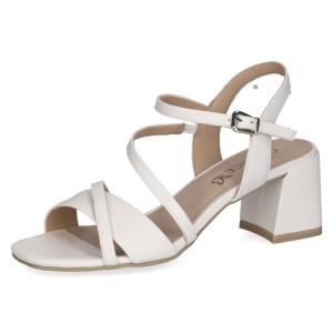 Sandały białe Baila [28302-46-102]