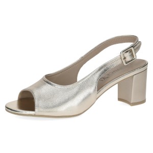 Sandały złote Edison [28307-46-978]